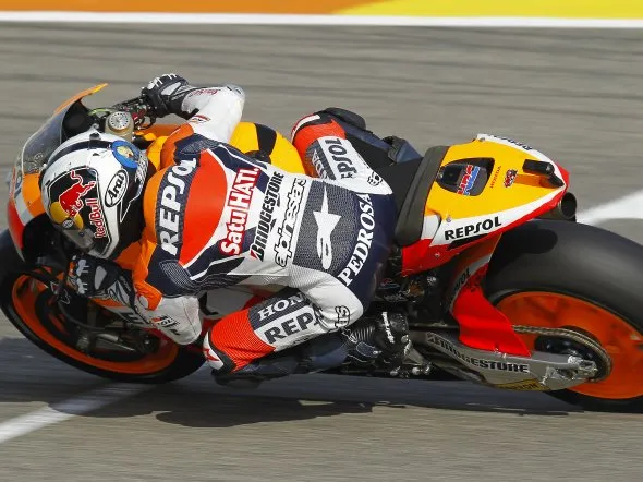 dani pedrosa motogp valencia friday 2010