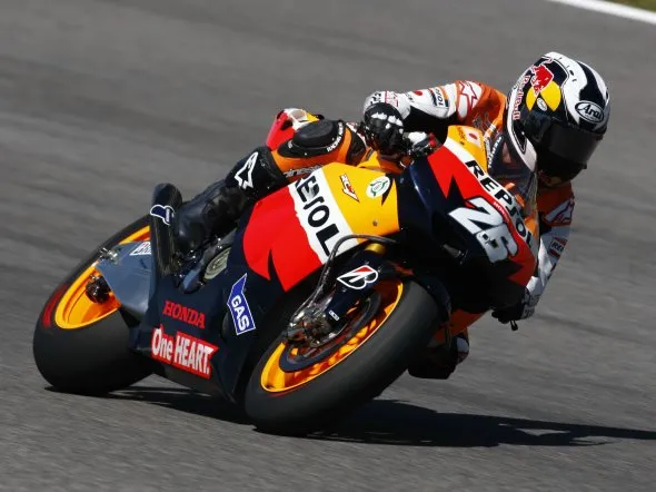dani pedrosa out assen