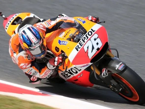 dani pedrosa pole catalunya