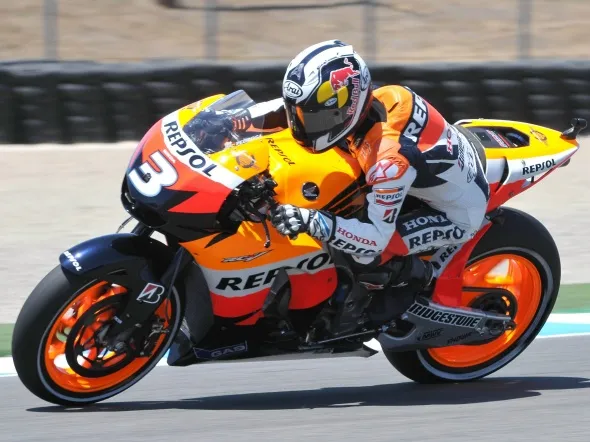 dani pedrosa practice 1 laguna seca