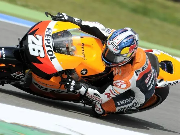 dani pedrosa pre sachsenring 2012