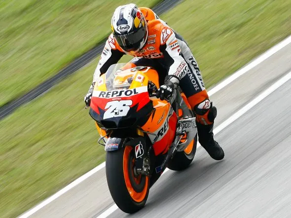 dani pedrosa pre valencia 2011