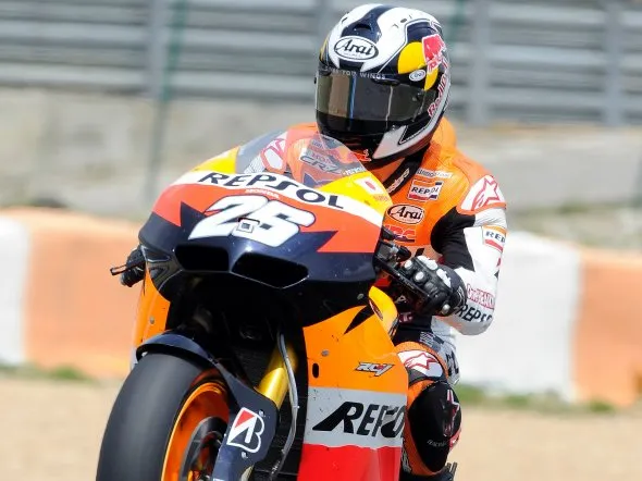 dani pedrosa prove1 brno 2011