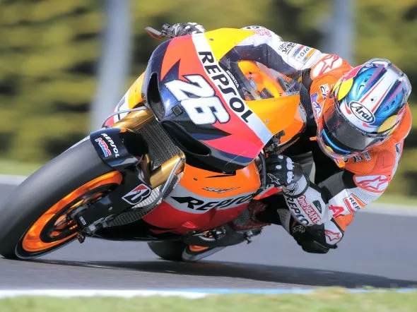 dani pedrosa qp phillip island 2012