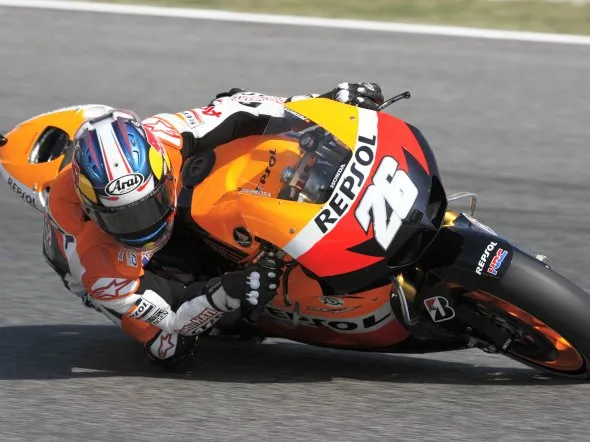dani pedrosa sachsenring prove1