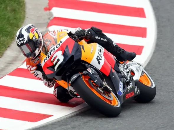 dani pedrosa sachsenring warmup