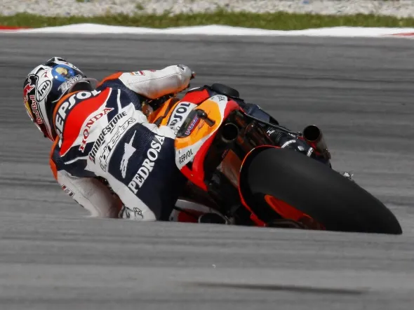 dani pedrosa sepang motogp prove