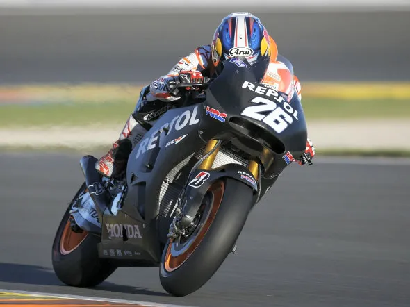 dani pedrosa test honda rcv 2014