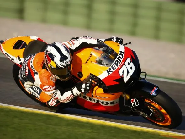 dani pedrosa testing 1000 valencia
