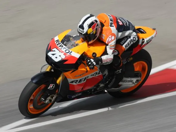dani pedrosa testsep 1 2011