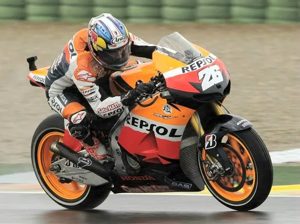 dani pedrosa valencia friday gp 2012
