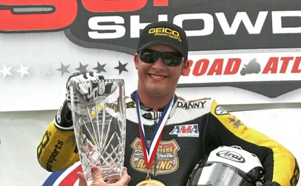 danny eslick win race2 roadatlanta daytonasportbike
