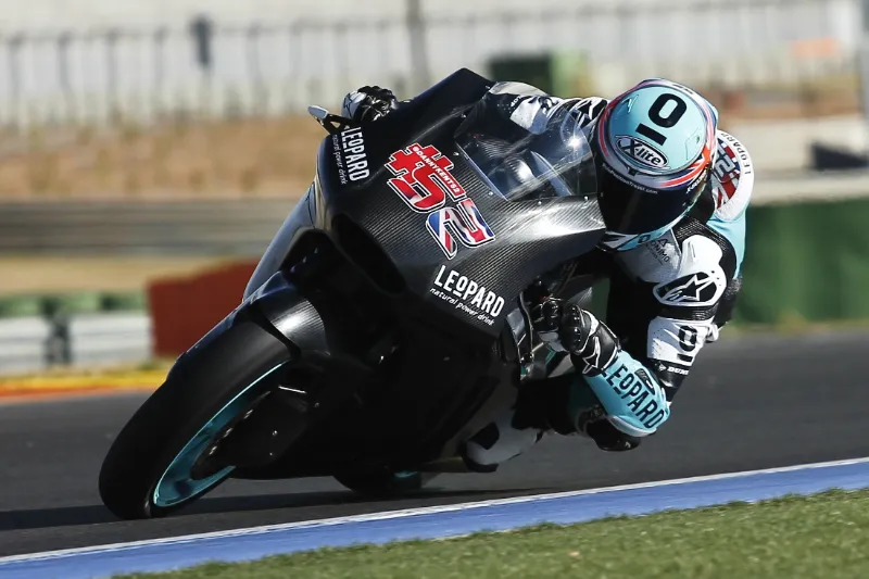 danny kent kalex test valencia 2016