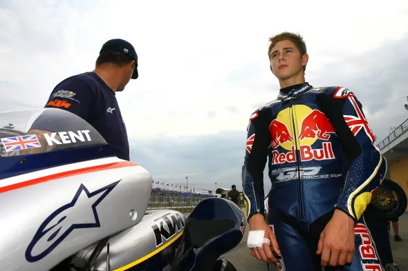 danny kent pole sachsenring 2009
