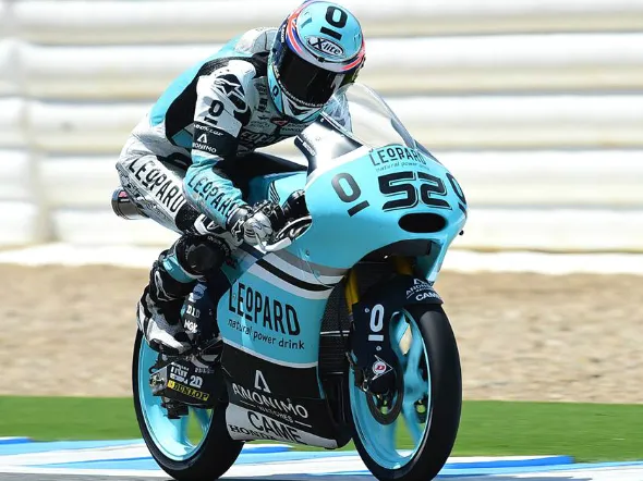 danny kent warm up jerez 2015