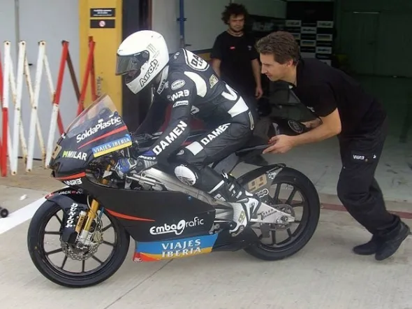 danny webb wrb racing first test