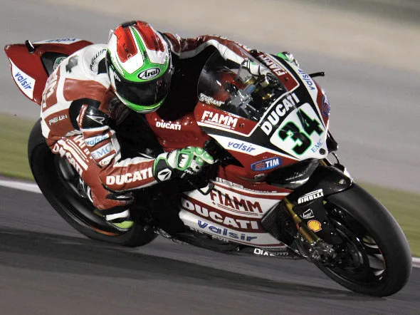 davide giugliano pole losail 2014