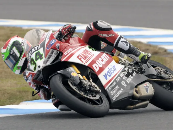 davide giugliano superbike phillip island qp 2014