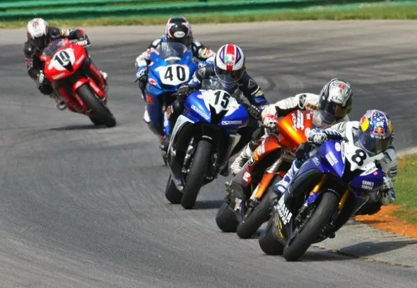 daytona sportbike ama action 2009