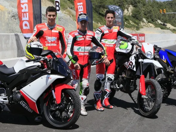 derbi model 2009 olive espargaro vazquez