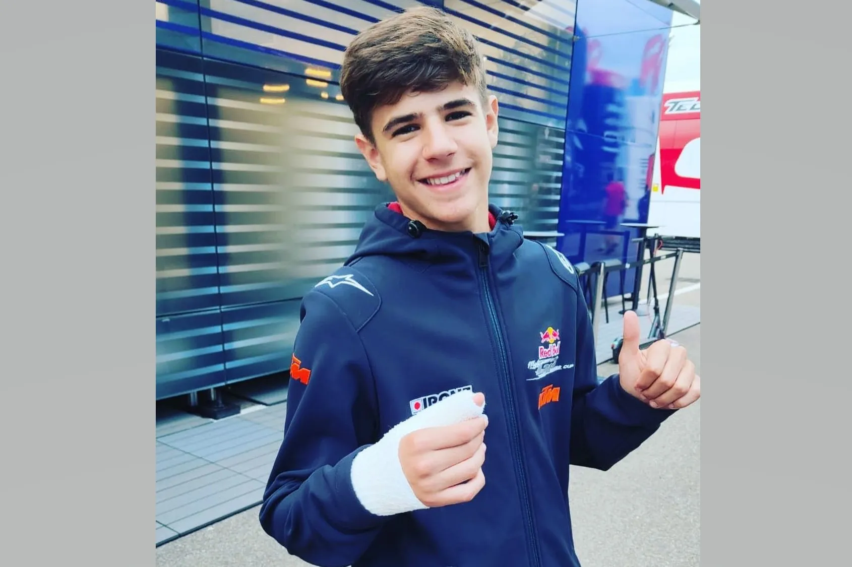 dodo boggio infortunio mugello