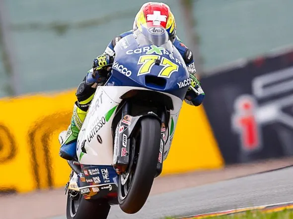 dominique aegerter race moto2 sachsenring