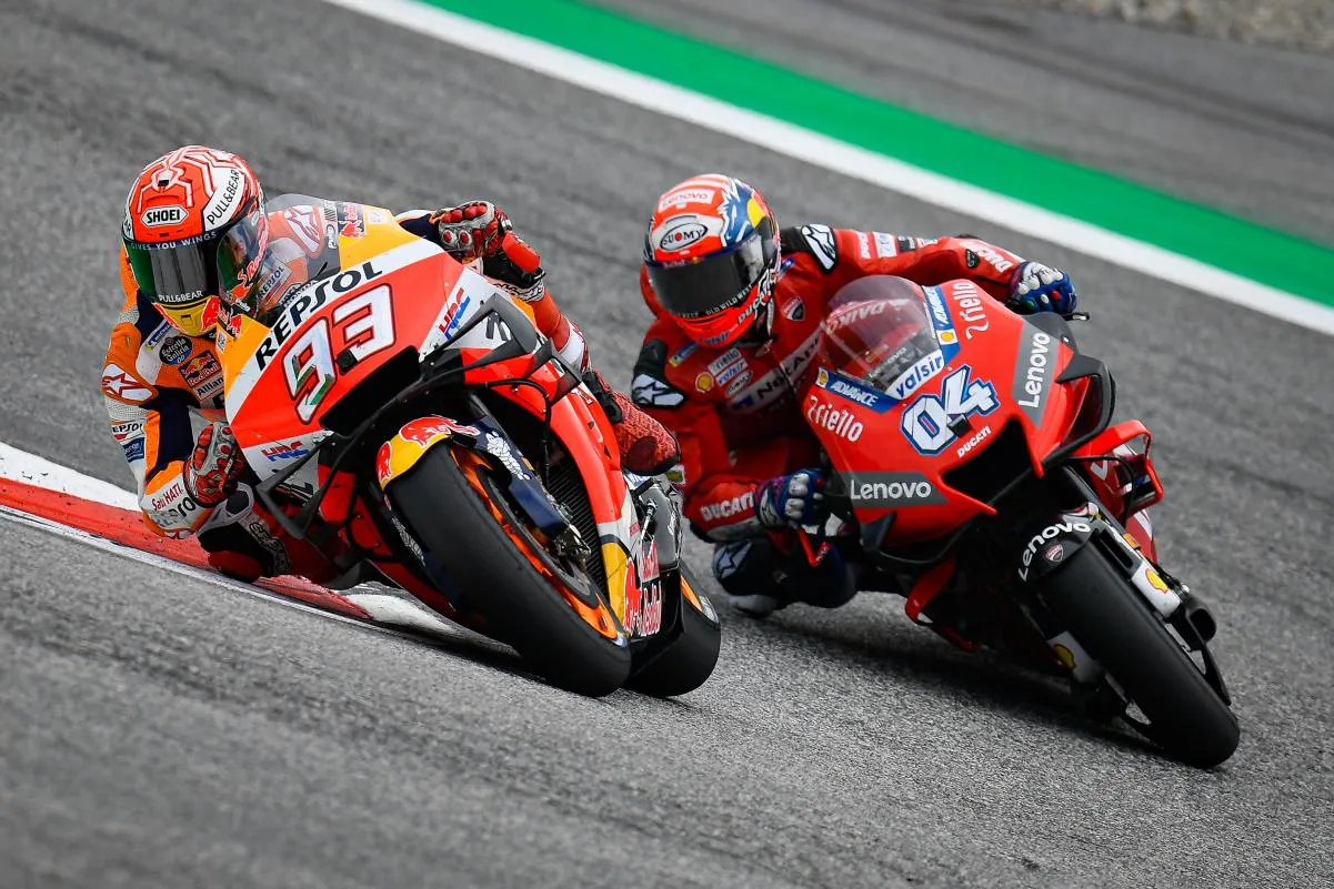 dovizioso marquez motogp