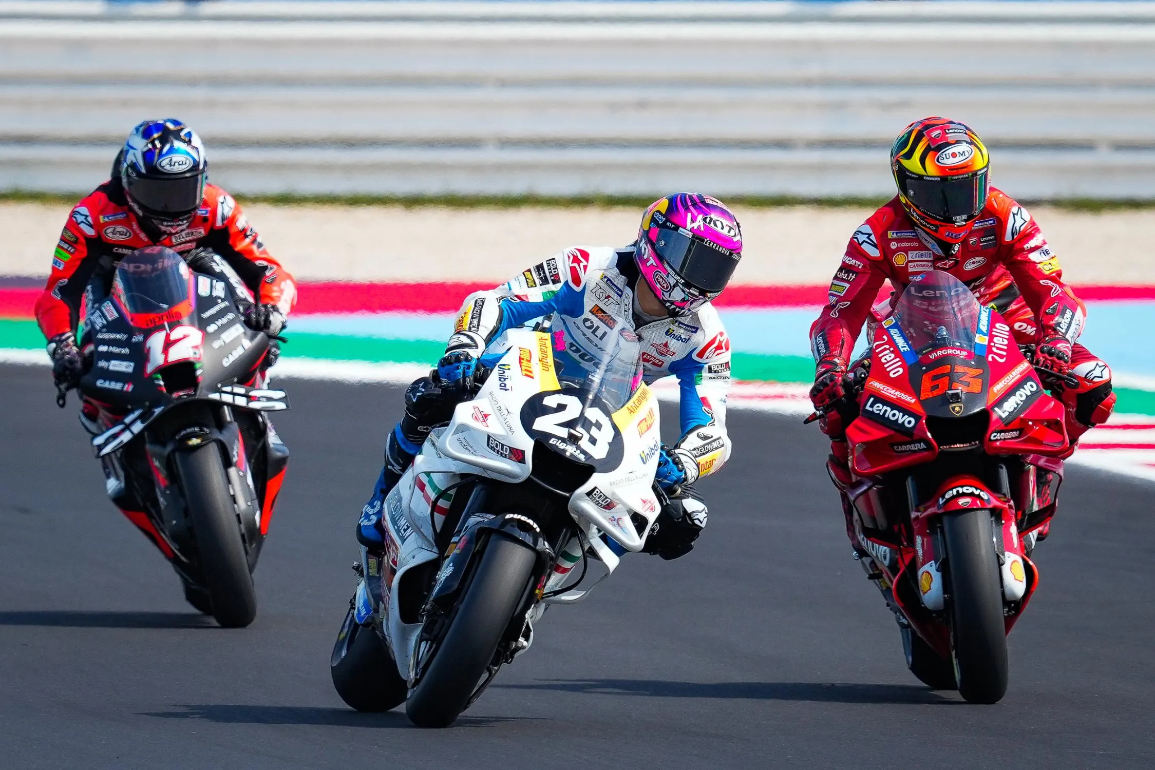 ducati aprilia motogp