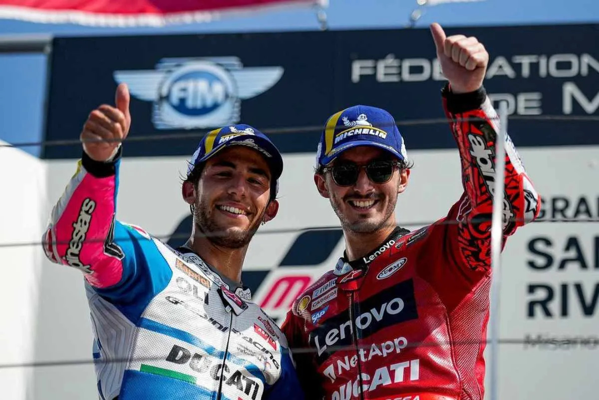 enea bastianini e pecco bagnaia