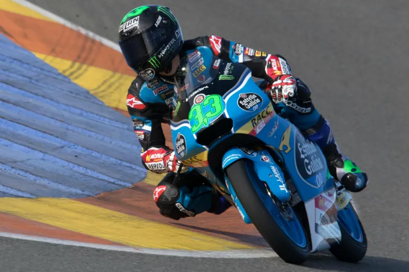 enea bastianini honda monlau test valencia 2017