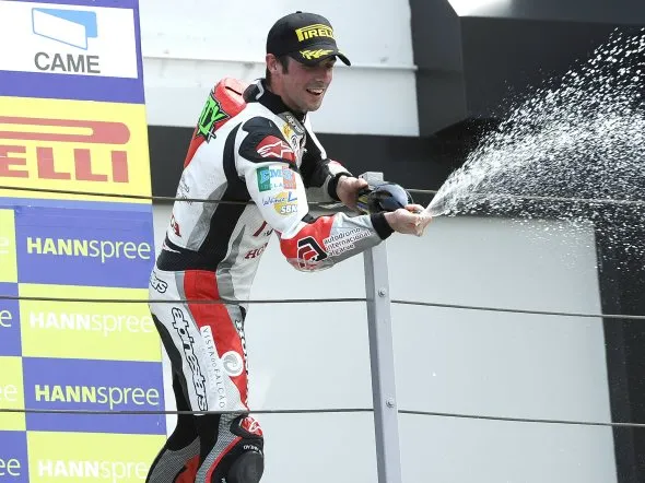 eugene laverty podium