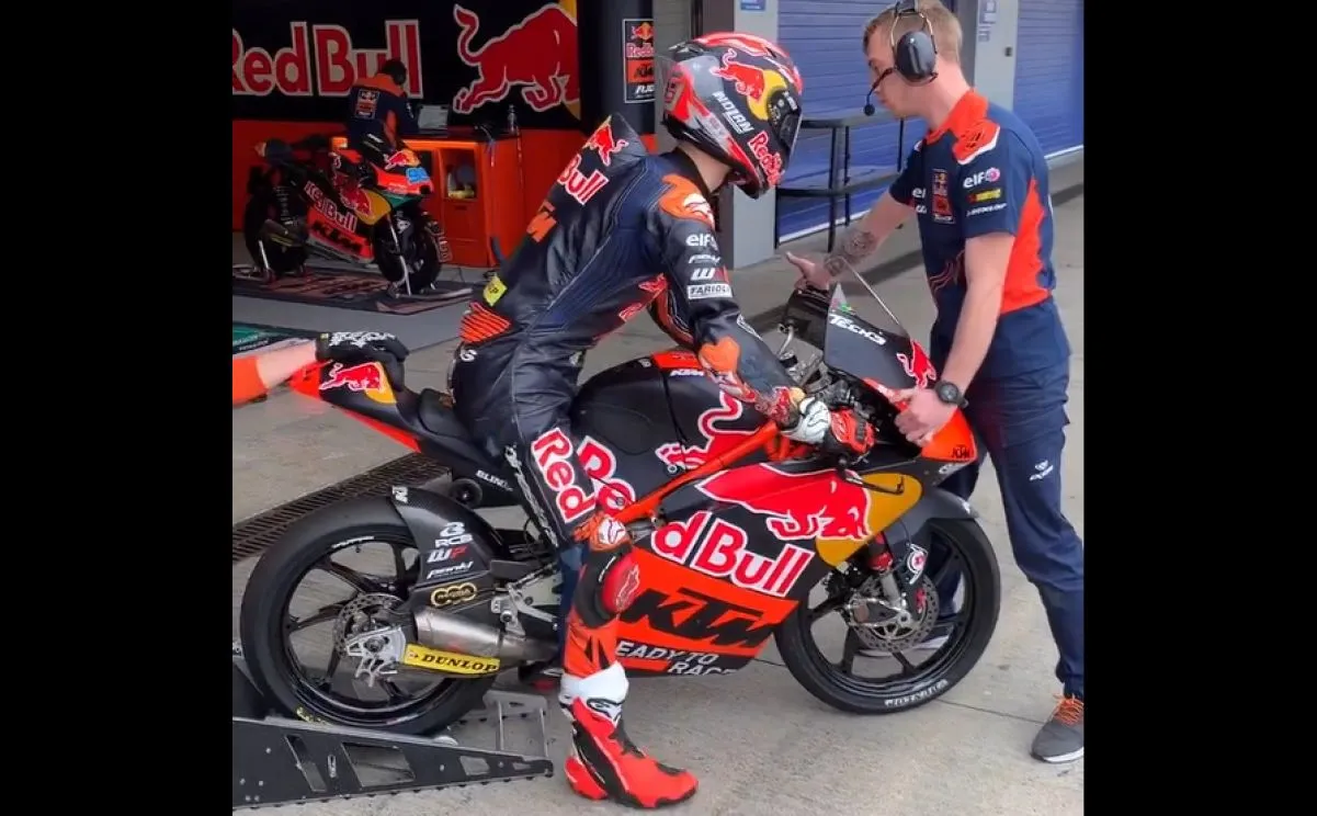 farioli moto3 tech3 test jerez