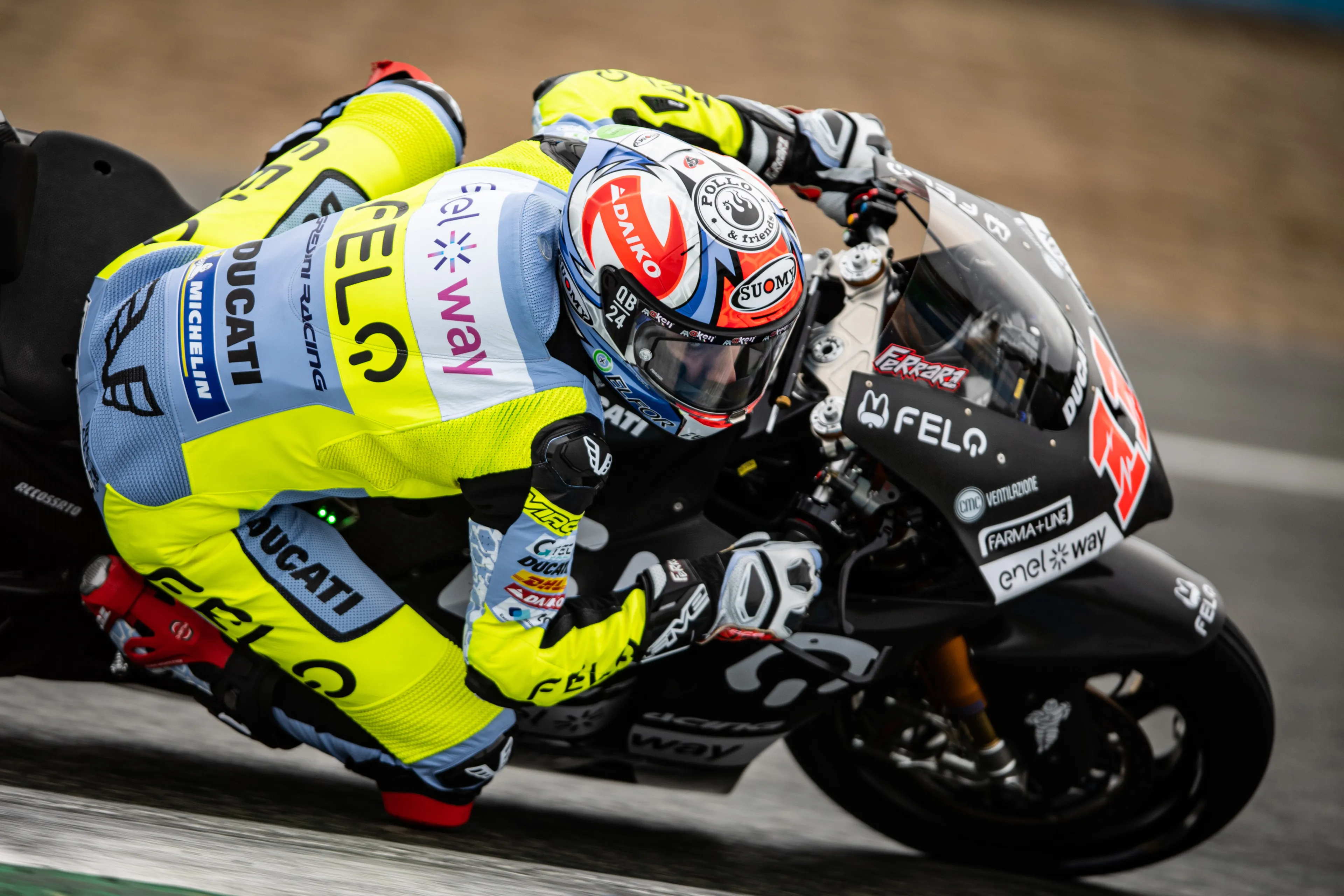 ferrari motoe test jerez