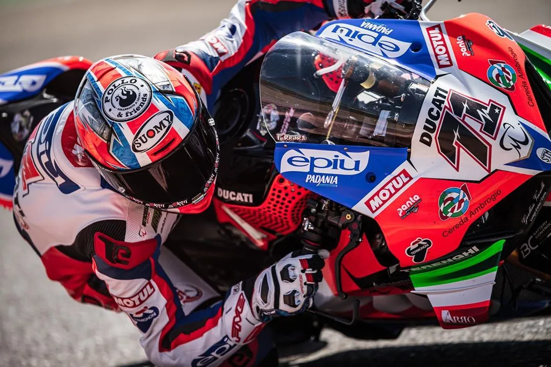 ferrari superbike motoe