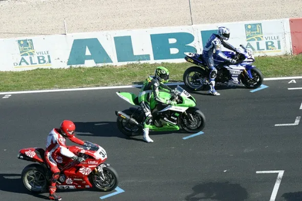 fsbk start albi 2009 first row