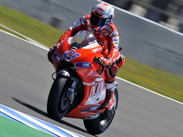 gara jerez motogp caseystoner