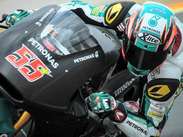 hafizh syahrin moto2 test valencia
