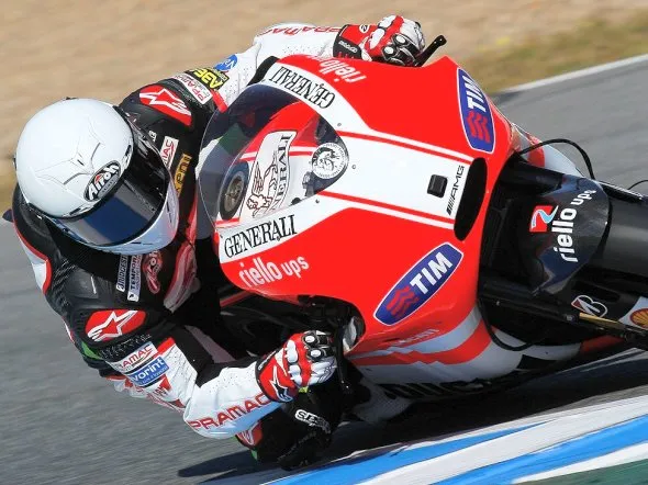 hector barbera ducati test jerez
