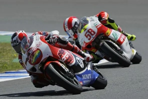 hector barbera marco simoncelli jerez