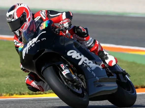 hector barbera test ducatiaspar valencia
