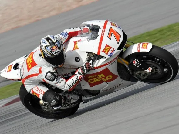 hiroshi aoyama testsepang2 motogp sepang