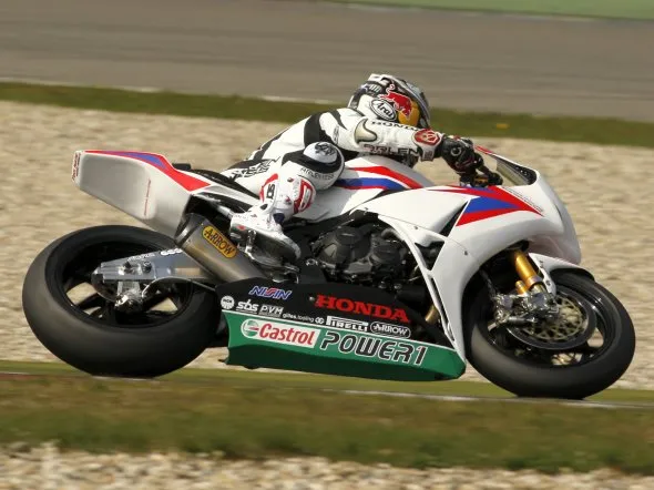 honda post test assen wsb 2012 2