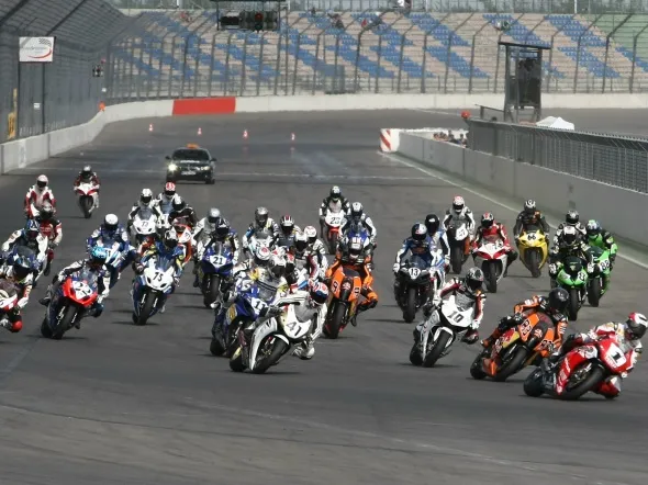idm superbike 2009 start lausitzring