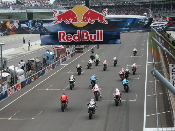 indianapolis motogp start 2009