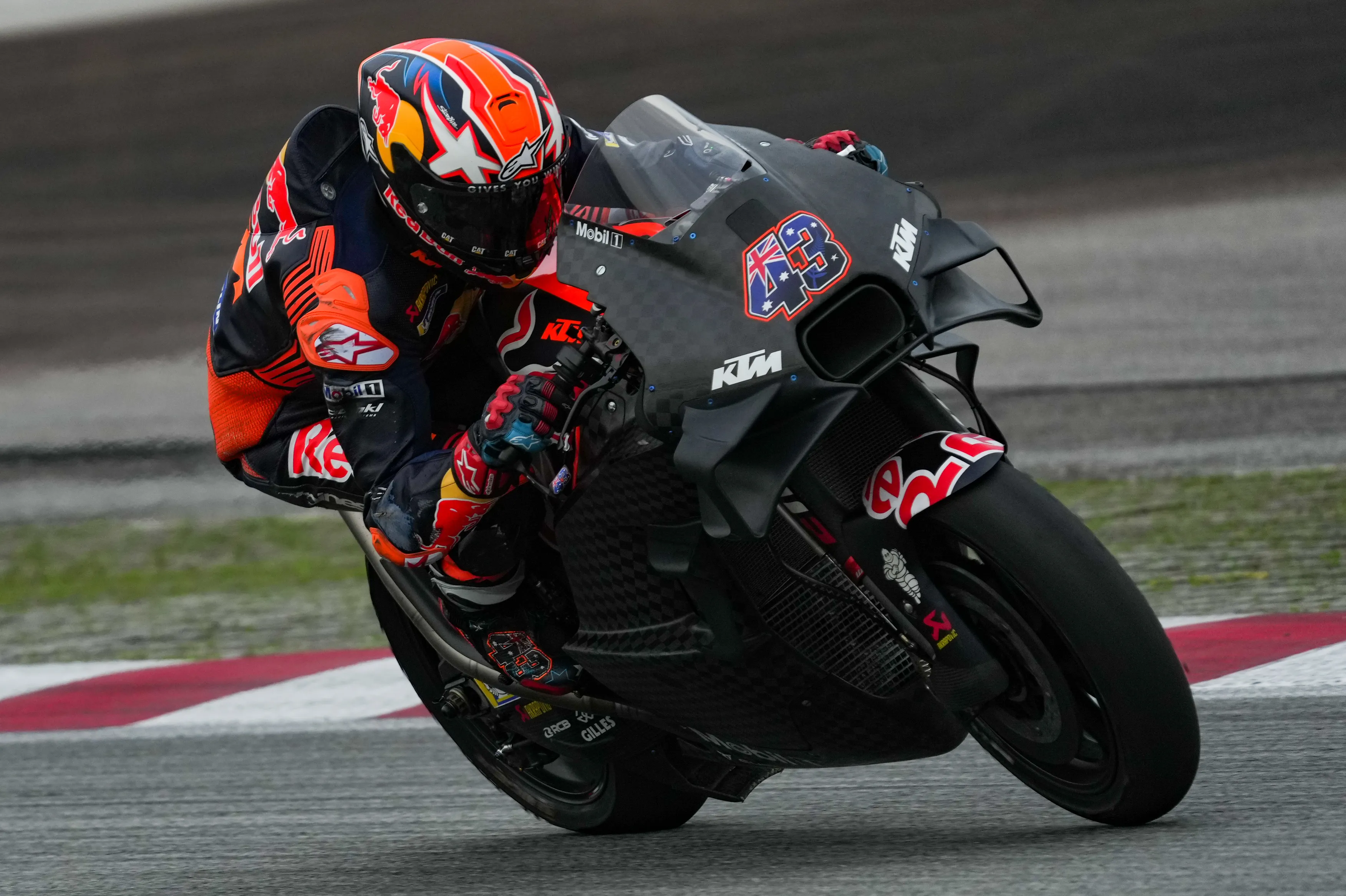 jack miller ktm test motogp