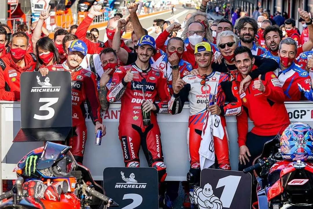 jack miller pecco bagnaia jorge martin