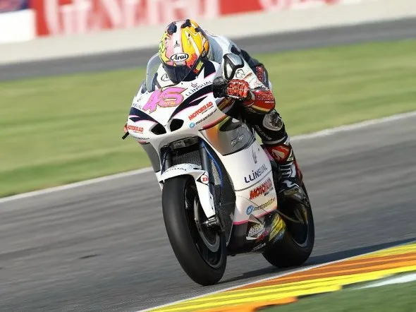 javier fores valencia moto2 2010