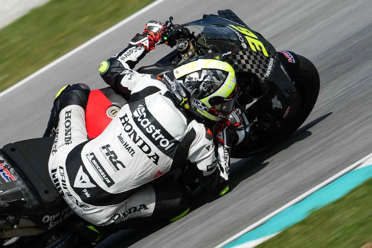 joan mir honda hrc motogp test