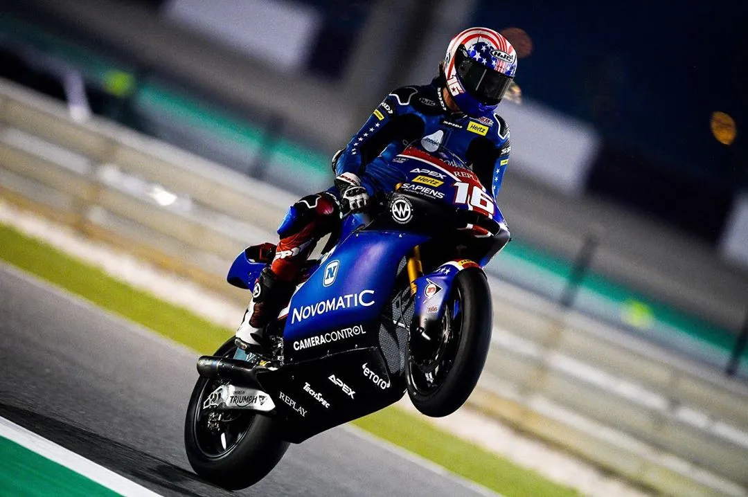 joe roberts moto2 qatar