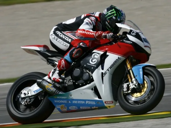 john hopkins valencia stiggy honda sbk 2009